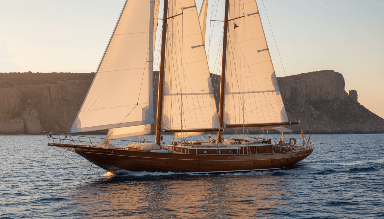 Generated sailing yacht artwork from just4o.chat