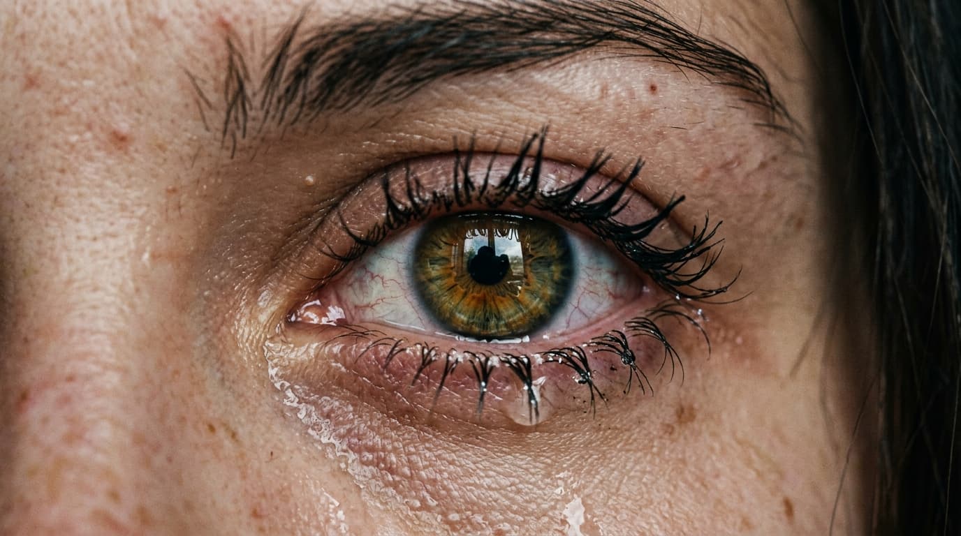 Close-up artistic portrait of an eye